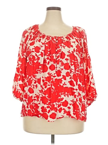 Kenar 3/4 Sleeve Blouse (view 1)