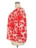 Kenar 100% Rayon Red 3/4 Sleeve Blouse Size 2X - photo 5