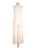 Anrabess Solid Ivory Jumpsuit Size S - photo 2