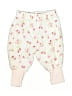 Circo 100% Cotton Ivory Snow Pants With Bib 0-3 MO / 3 MO - photo 1