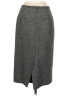 Leona Edmiston Chevron-herringbone Gray Formal Skirt Size (XS) - photo 2