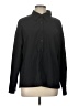 Unbranded Solid Black Long Sleeve Blouse Size L - photo 1