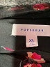POPSUGAR Floral Black Long Sleeve Blouse Size XL - photo 7