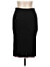 Finity Solid Black Casual Skirt Size L - photo 2