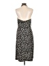 AB Studio Animal Print Black Casual Dress Size 12 - photo 2