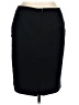 Nine West Solid Black Casual Skirt Size 14 - photo 2