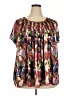 Left Coast by Dolan 100% Polyester Brown Casual Dress Size 2X - photo 1