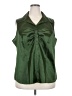 Blue Diamond Plus Green Sleeveless Blouse Size 2X - photo 1