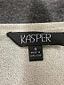 Kasper Silver Sleeveless Top Size 4 - photo 7