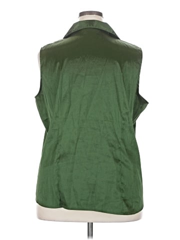 Blue Diamond Plus Sleeveless Blouse (view 2)