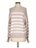 Zesica Stripes Tan Pullover Sweater Size S - photo 1