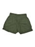 Zara Solid Green Khaki Shorts Size XS - photo 2