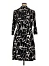 Coldwater Creek Print Black Casual Dress Size 14 - photo 2