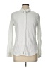 Gap Solid White Long Sleeve Button-Down Shirt Size L - photo 1