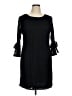 R&K 100% Polyester Black Casual Dress Size 16 - photo 1
