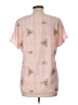Unbranded Pink Short Sleeve Blouse Size L - photo 2
