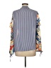 Melissa Paige Paisley Blue 3/4 Sleeve Blouse Size M - photo 2