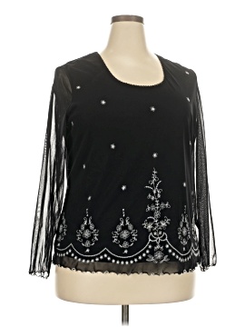Lane Bryant 3/4 Sleeve Top