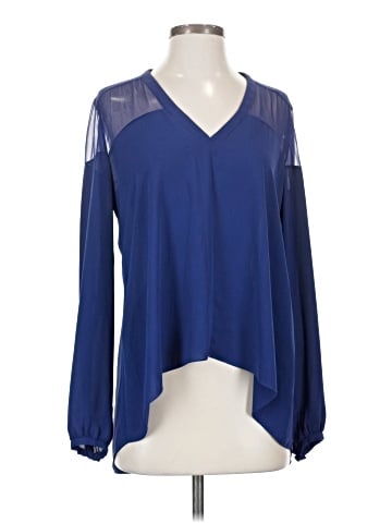 Elizabeth and James Long Sleeve Blouse (view 1)