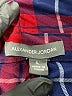 Alexander Jordan 100% Rayon Plaid Red Long Sleeve Button-Down Shirt Size L - photo 7