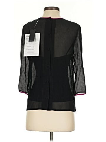 Tocca 3/4 Sleeve Silk Top (view 2)