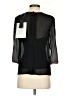 Tocca 100% Silk Black 3/4 Sleeve Silk Top Size 4 - photo 2
