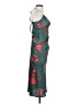 Hello Molly 100% Polyester Floral Green Cocktail Dress Size 2 - photo 4