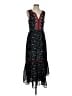 Ulla Johnson 100% Polyester Paisley Black Cocktail Dress Size 4 - photo 1