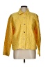 Chico's 100% Cotton Yellow Jacket Size Lg (2) - photo 1