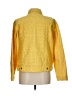 Chico's 100% Cotton Yellow Jacket Size Lg (2) - photo 2