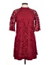 Laundry Burgundy Cocktail Dress Size 6 - photo 1