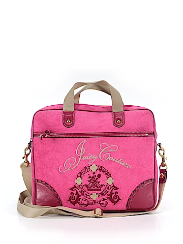 Juicy Couture Graphic Pink Laptop Bag One Size - 71% off | ThredUp