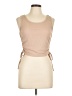 Ekouaer Tan Sleeveless T-Shirt Size L - photo 1