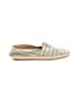 Bally Stripes Blue Tan Flats Size 7 - photo 1