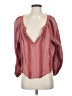 Free People Red 3/4 Sleeve Blouse Size XS - photo 1