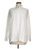 Assorted Brands Solid Ivory Long Sleeve Button-Down Shirt Size M - photo 1
