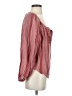 Free People Red 3/4 Sleeve Blouse Size XS - photo 4