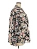 Torrid 100% Polyester Floral Black Long Sleeve Blouse Size 2X Plus (2) - photo 4