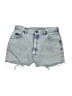 Lee 100% Cotton Blue Denim Shorts Size 32 waist (estimated) - photo 1