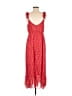 Madewell Hearts Red Casual Dress Size 6 - photo 2