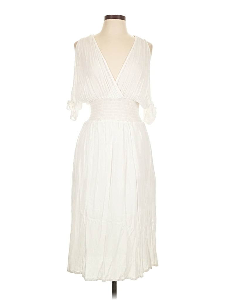 Pre-owned Impressions Cocktail Dress In White