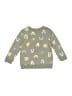 Cat & Jack Print Green Pullover Sweater Size 4T - photo 1