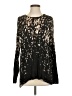 Marla Wynne Black Long Sleeve Top Size S - photo 1