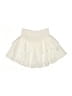 Unbranded Solid Ivory Casual Skirt Size XS - photo 1