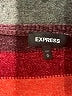 Express 100% Polyester Stripes Orange Pullover Sweater Size M - photo 7