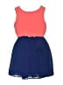 Amy's Closet 100% Polyester Color Block Blue Dress Size 7 - photo 2