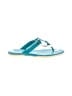 Hogan Teal Blue Sandals Size 11 - photo 1