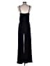 Crystal Sky Solid Black Jumpsuit Size S - photo 2