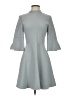Zara Basic Solid Gray Casual Dress Size S - photo 1