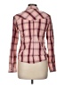 True Grit Plaid Pink Long Sleeve Button-Down Shirt Size M - photo 2